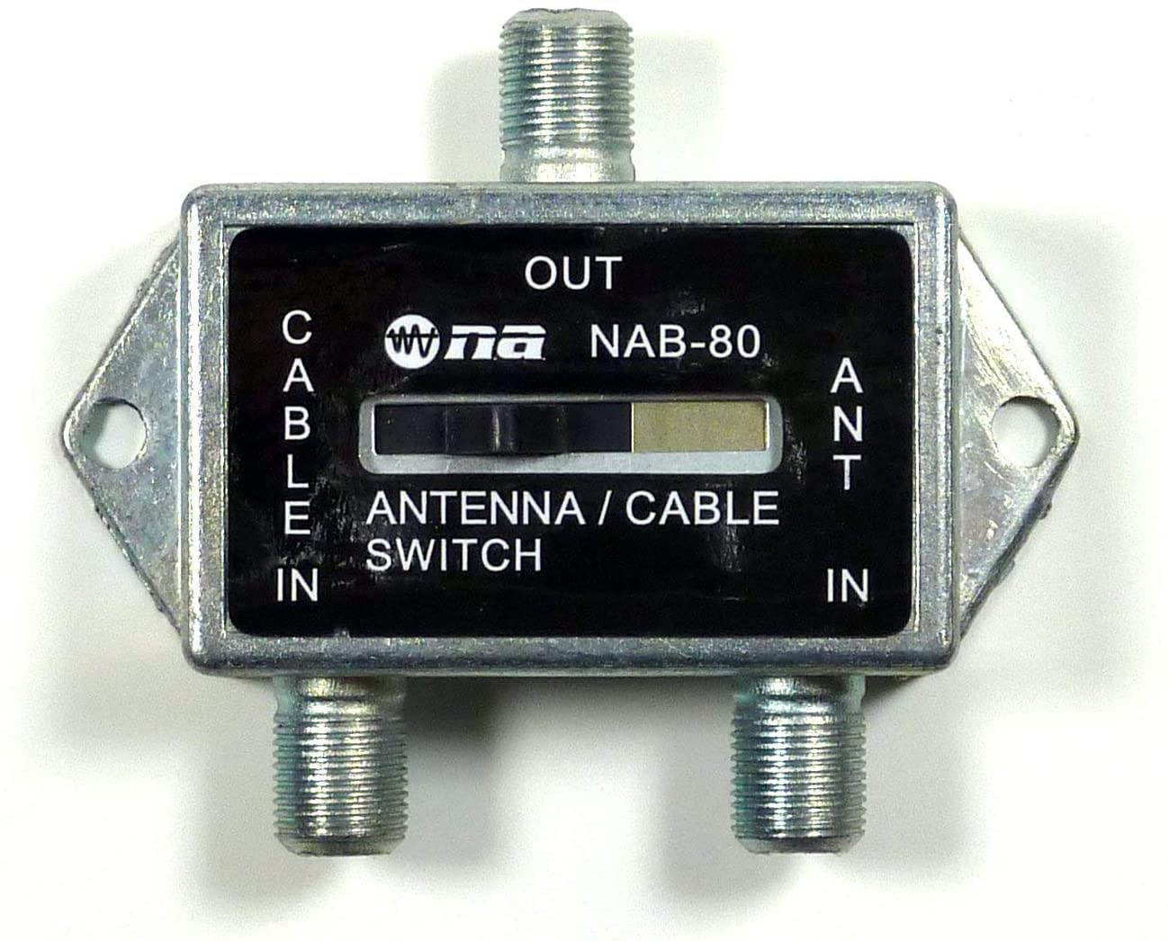 Coaxial A/B Game Antenna Cable TV CATV Switch