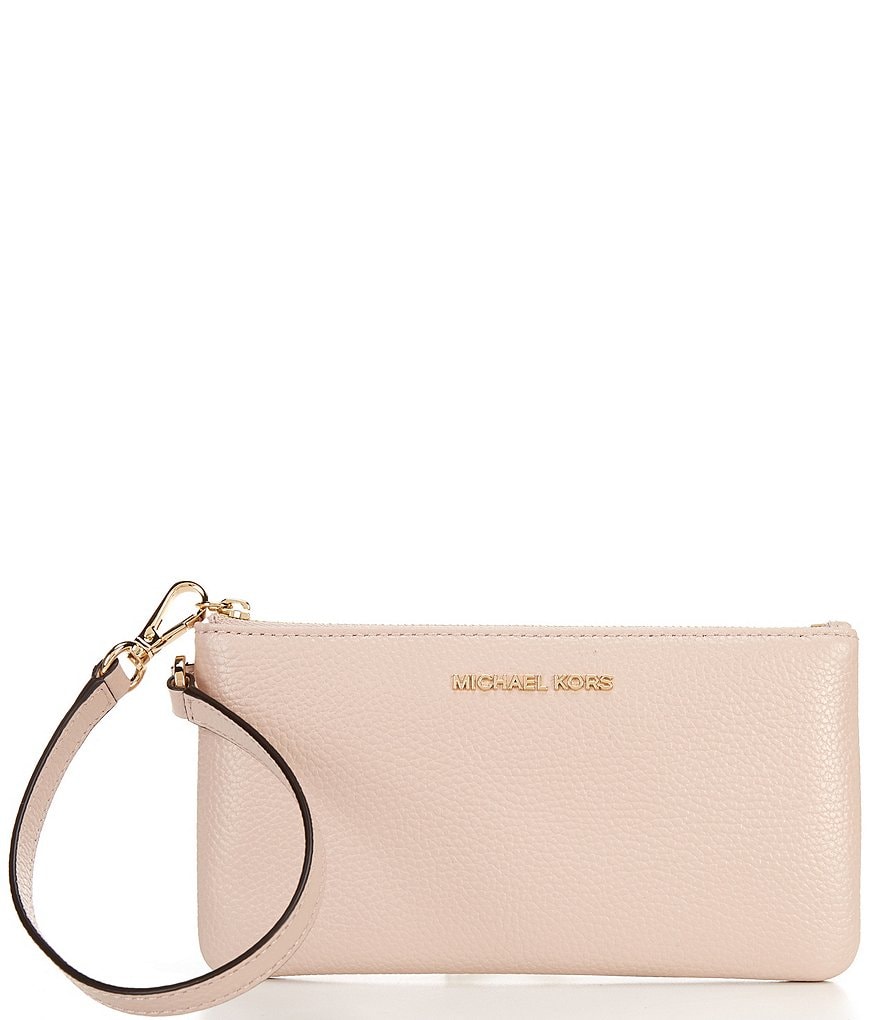 Michael Kors Jet Set Leather Medium Wristlet
