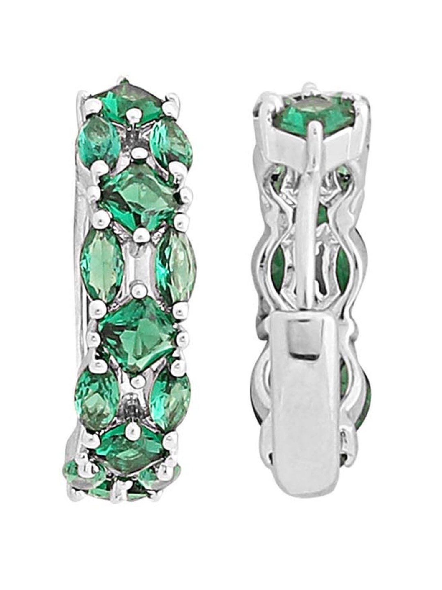 The Real Effect London 800 Silver Earrings for Women