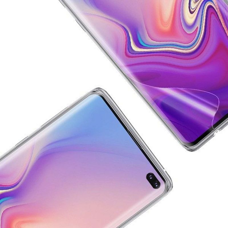 Valor 3D Curved TPU Screen Protector LCD Film Guard Shield compatible with Samsung Galaxy S10 Plus