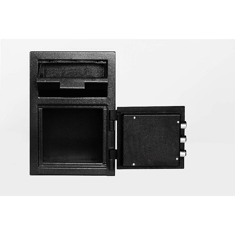 Templeton Safes Standard Depository Safe with Electronic Keypad and Key Backup, 1.12 CBF, Black