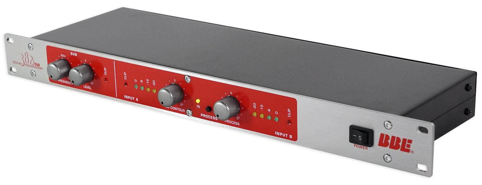 BBE 382ISW Sonic Maximizer Signal Processor w/ Sub Control and Crossover 382I-SW