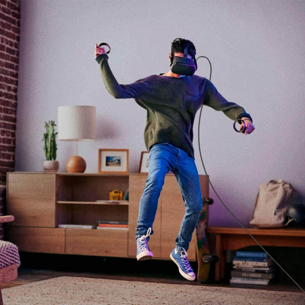 USB A to USB C Cable 10ft/3M for Oculus Quest 2, USB 3.2 Type C to USB 3.0 Cable High Speed Data Transfer & 3A Fast Charging Cord Compatible with Quest/Quest 2, Gaming PC, VR Headset, 4K Displays