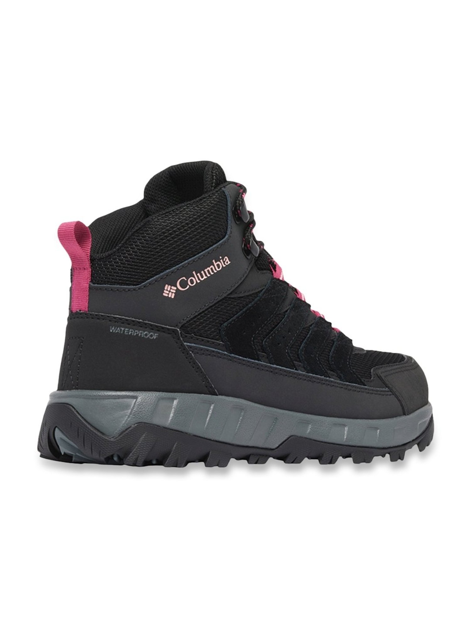 Columbia Women's STRATA TRAIL MID WP Black Outdoor Shoes