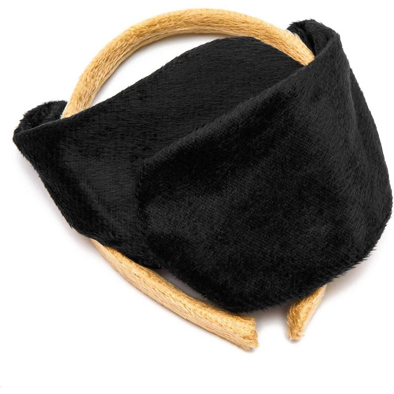 Spooky Central 2-Pack Cute Dog Ears Headband  Animal Cosplay Halloween Party Decorations, Black 8.25 x 5.7 in