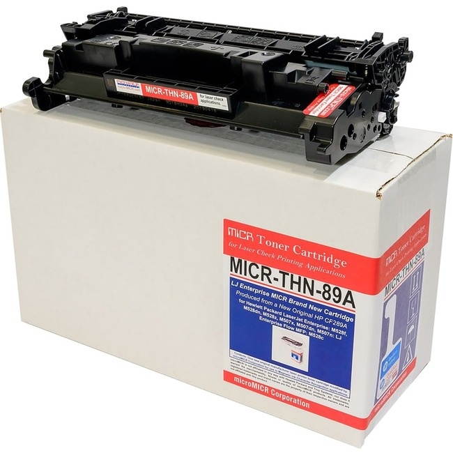 microMICR MICR Toner Cartridge - Alternative for HP 89A - Black