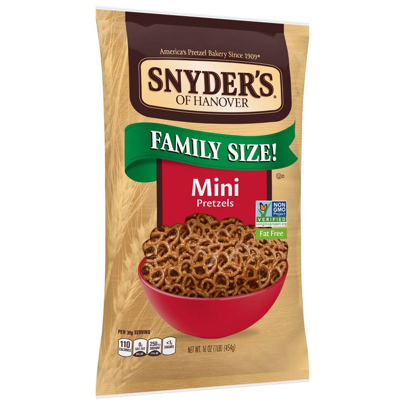 Snyder's Of Hanover The Pounder Pretzels - Mini - 16oz