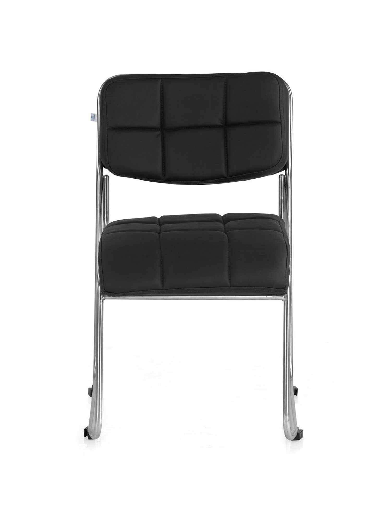 Nilkamal Black PU Foam Visitor Chair