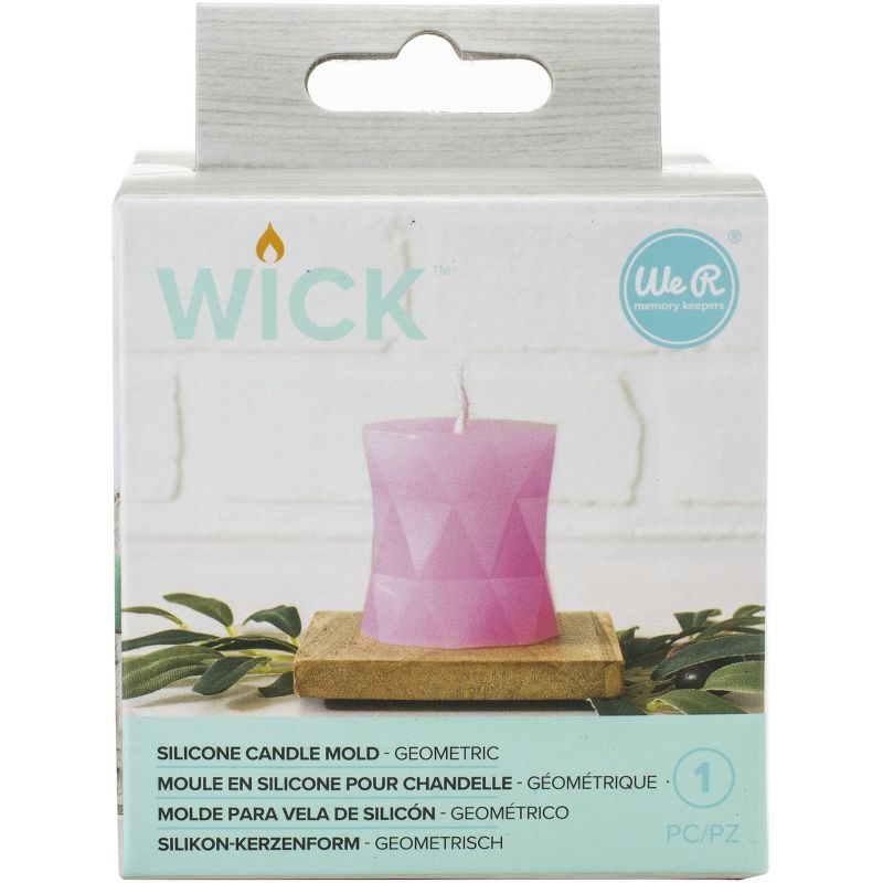 We R Wick Candle Mold-Geometric