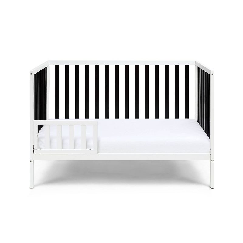 Suite Bebe Deux Remi Island Crib - White/Black