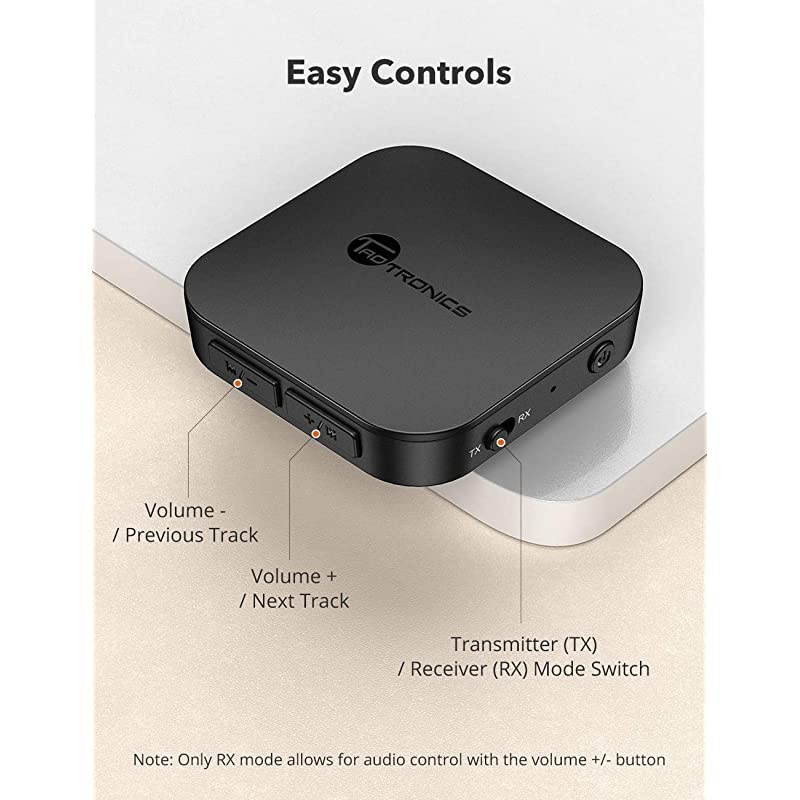 Bluetooth Amplifier in Wall, Home Stereo Audio System, 5 Inches Video Player with Touch Screen, Black, BM207M