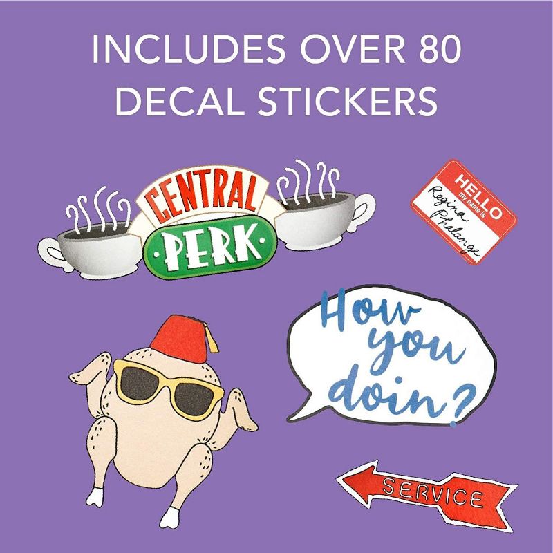 Friends Gadget Decal Stickers | 4 Sheets