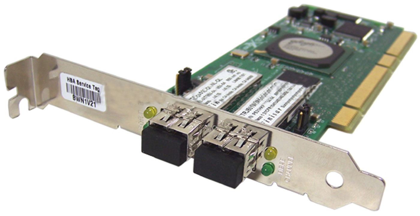 QLOGIC Qla2342 Sanblade 2Gb Dual Port 64Bit 133Mhz Pcix Fibre Channel Host Bus Adapter