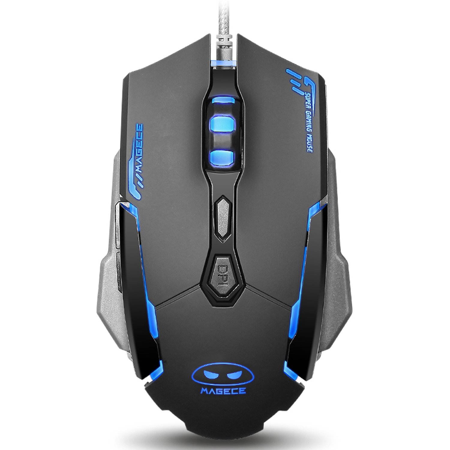 Magece G2 Gaming Mice 3200 DPI 6 Buttons Professional Ergonomic Gaming Mouse for PC Mac Gamer