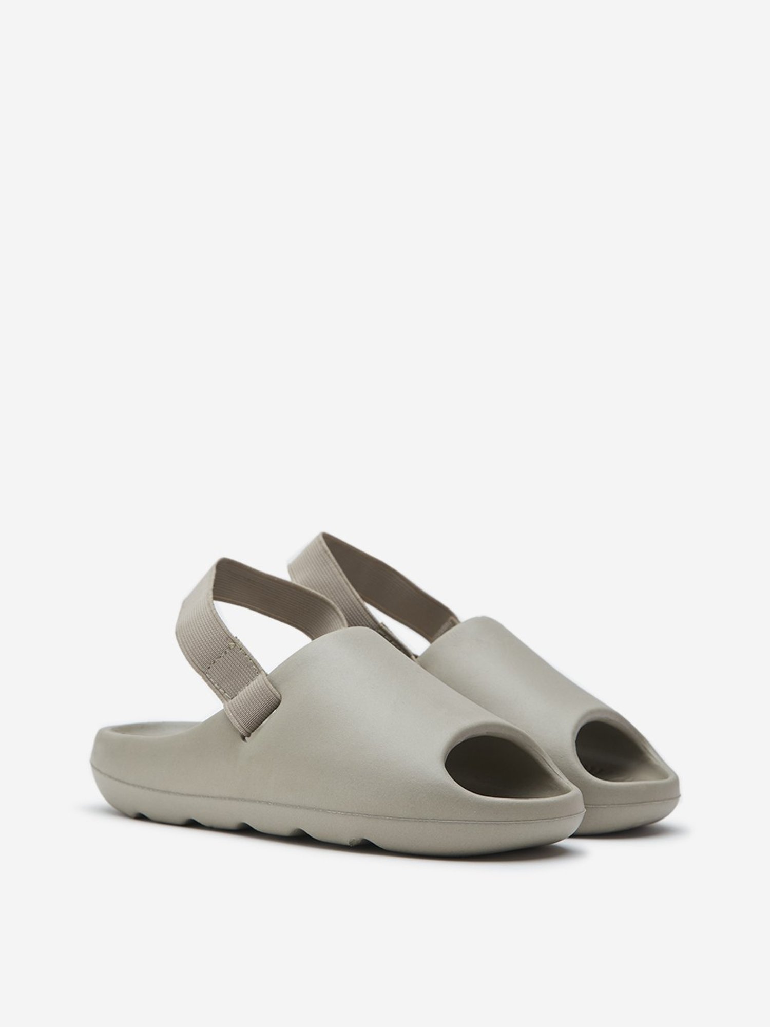 Yellow by Westside Ivory Slingback Clog Sandals