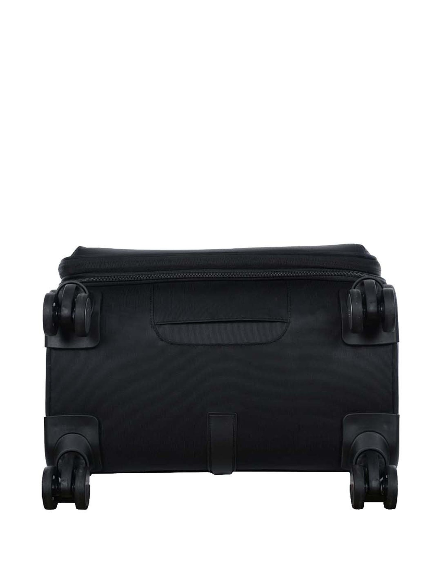 Tommy Hilfiger Kingsville Black Printed Large Soft Trolley Bag - 47 cm