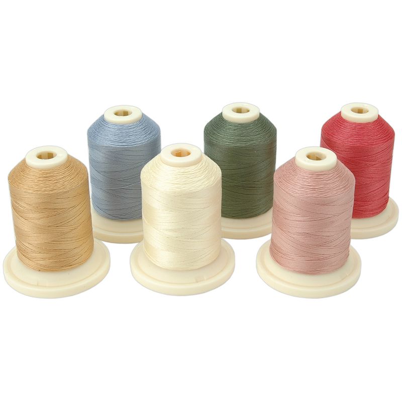 Thimbleberries Cotton Thread Collection 500yd 6/Pkg-Home & Garden Light & Bright