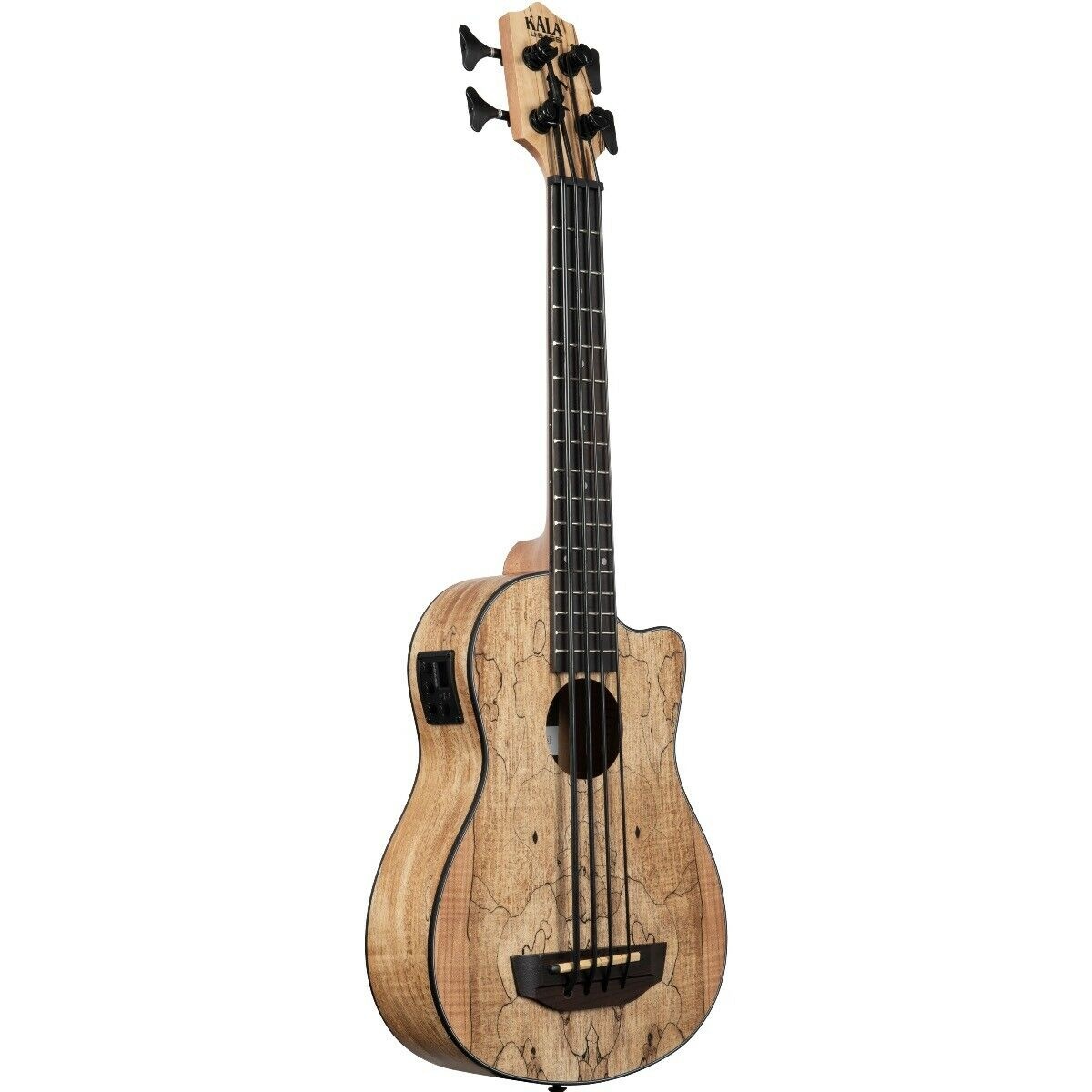 Kala UBASS-SP-MAPL-FS Spalted Maple U-Bass