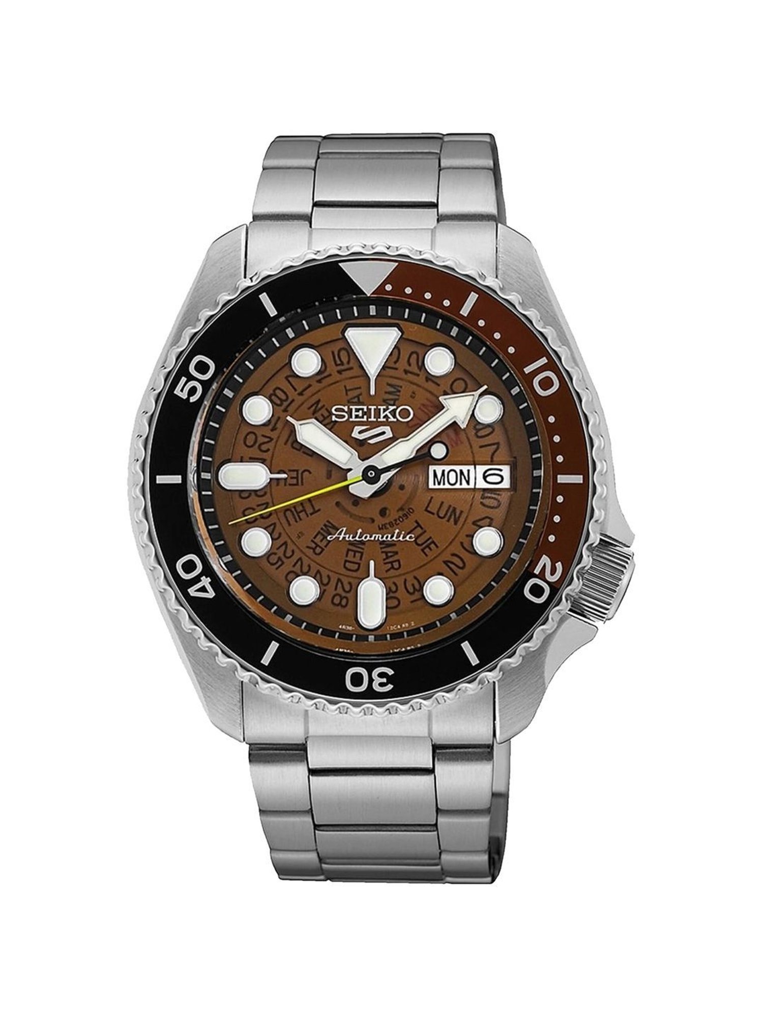 Seiko SRPJ47K1 5 Sports Automatic Watch for Men