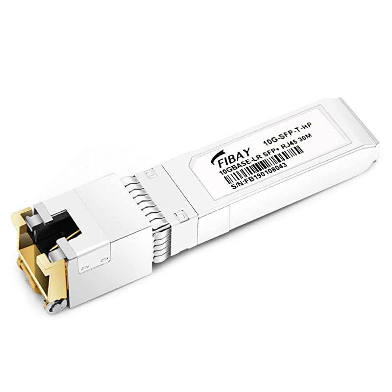 10G SFP+ to RJ45 for HPE BladeSystem 813874-B21 Compatible 10GBase-T SFP+ Copper Transceiver Module, RJ-45, 30-Meters