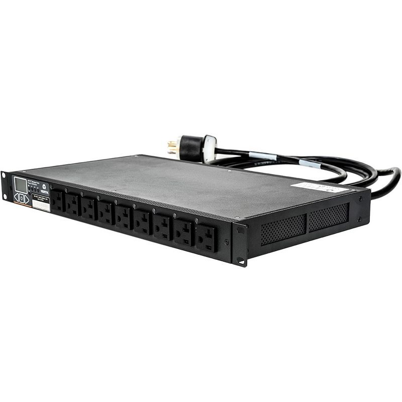 Liebert MPH2 Metered Outlet Switched Rack Mount PDU - 20A, 100-120V, Single-Phase 9 Outlets (9 5-20R), 100-120V, L5-20, Horizontal 1U/2U