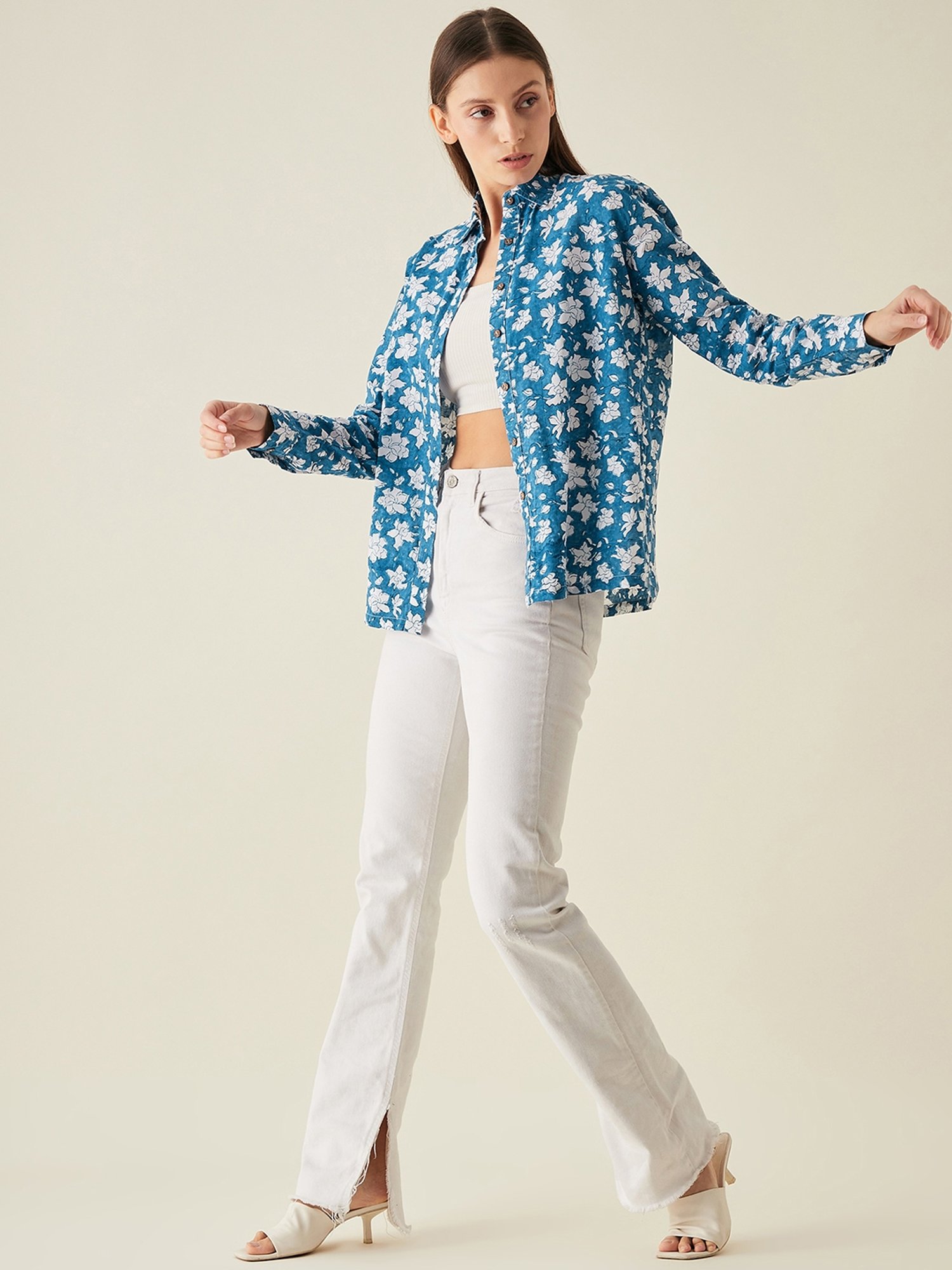 Arras Blue Full Sleeves Shirt