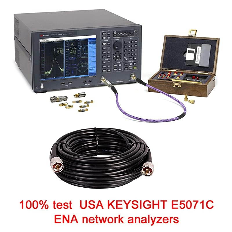 KMR240 Coax Extension Cable N Male to N Male Connector Pure Copper Low Loss Coaxial Cables for 3G4G5GLTEGPSWiFiRFHamRadio to Antenna or Phone Signal Booster Use 50 OhmNot for TV