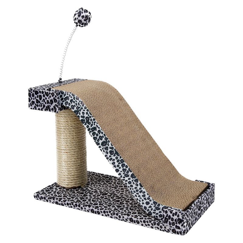 Cat-Life Scratching Post with Leopard Accents from Penn Plax
