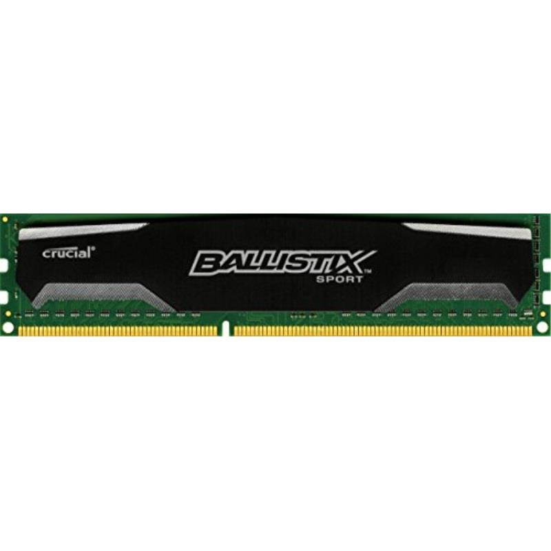 Ballistix Sport 4GB Single DDR3 1600 MT/s (PC3-12800) UDIMM 240-Pin Memory - BLS4G3D1609DS1S00