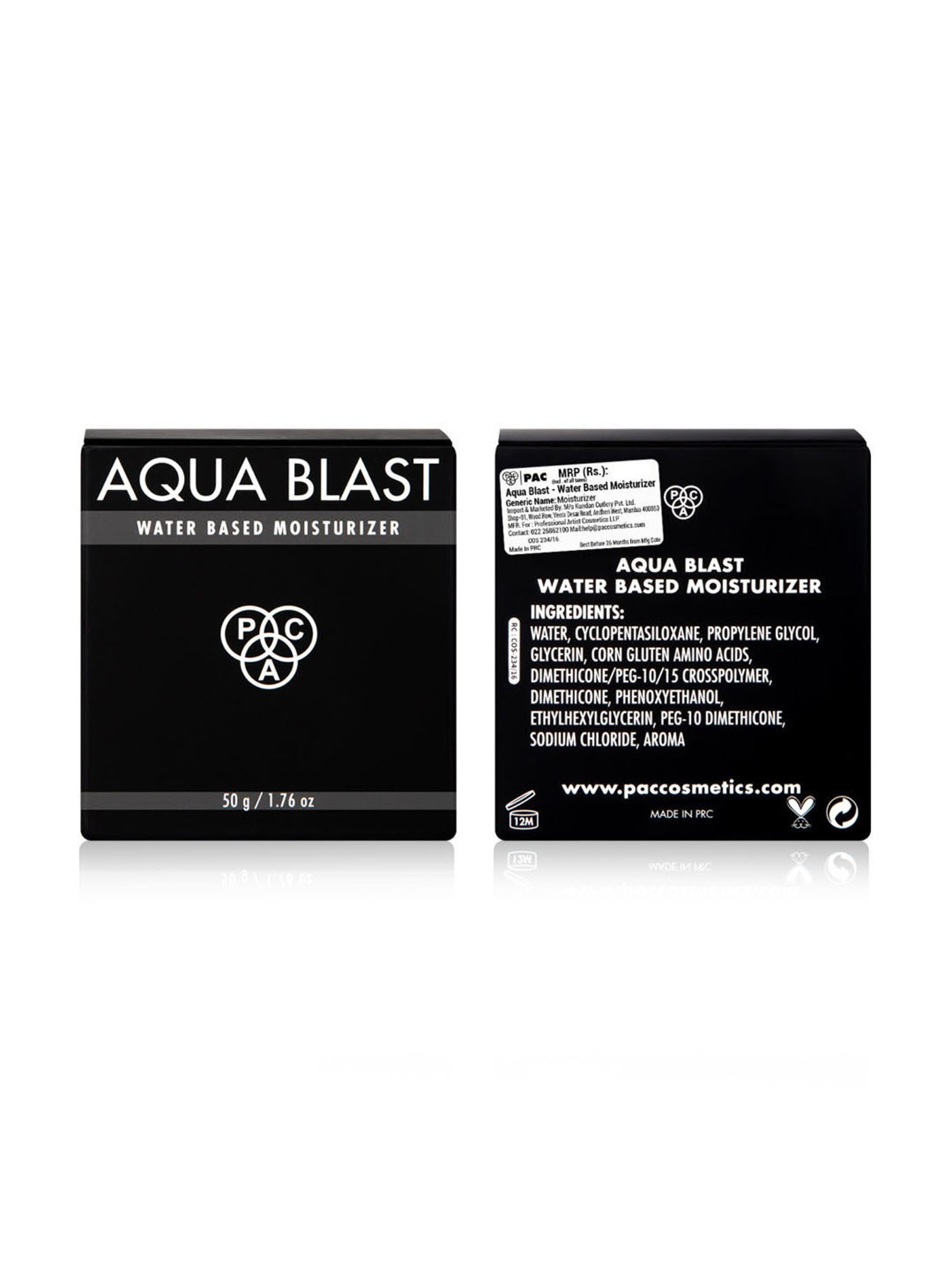 PAC Aqua Blast Water Based Moisturizer - 50 gm