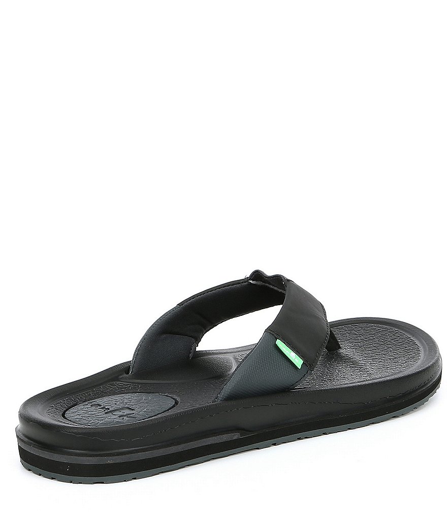 Sanuk Men's Beer Cozy 3 Slip-On Flip Flops