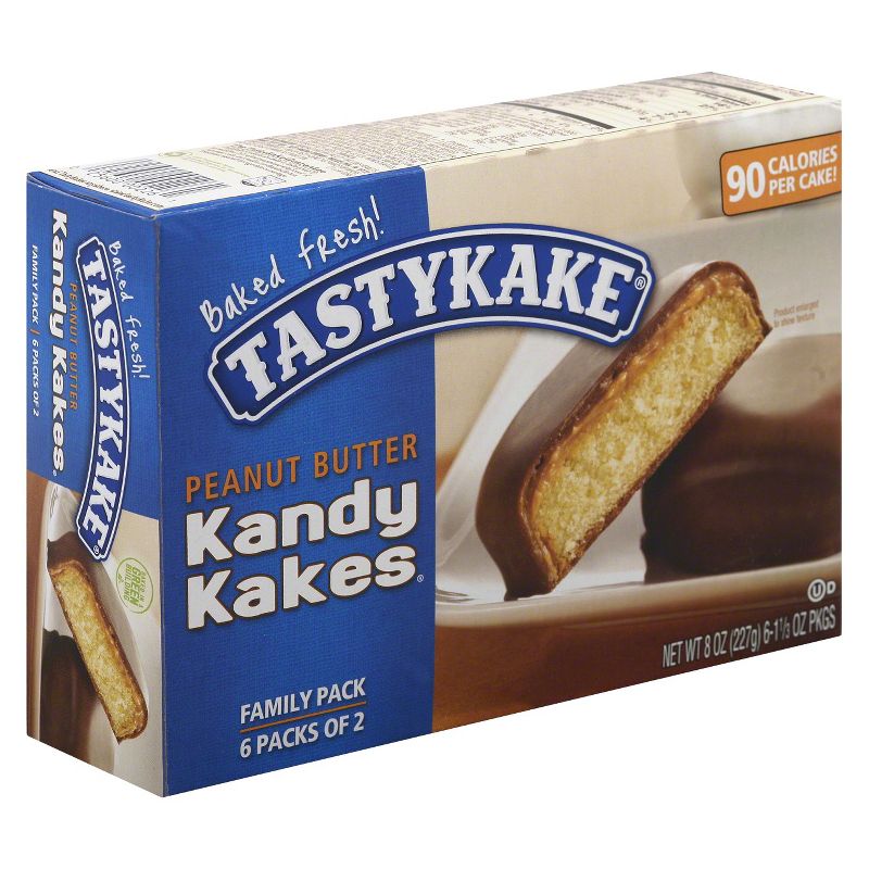 Tastykake Peanut Butter Kandy Kakes - 6ct/8oz