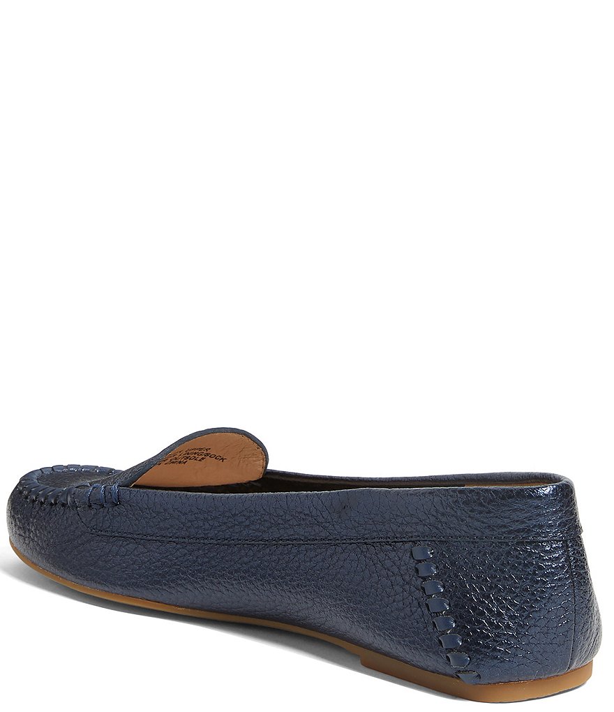 Jack Rogers Millie Leather Slip-On Moccasin Loafers