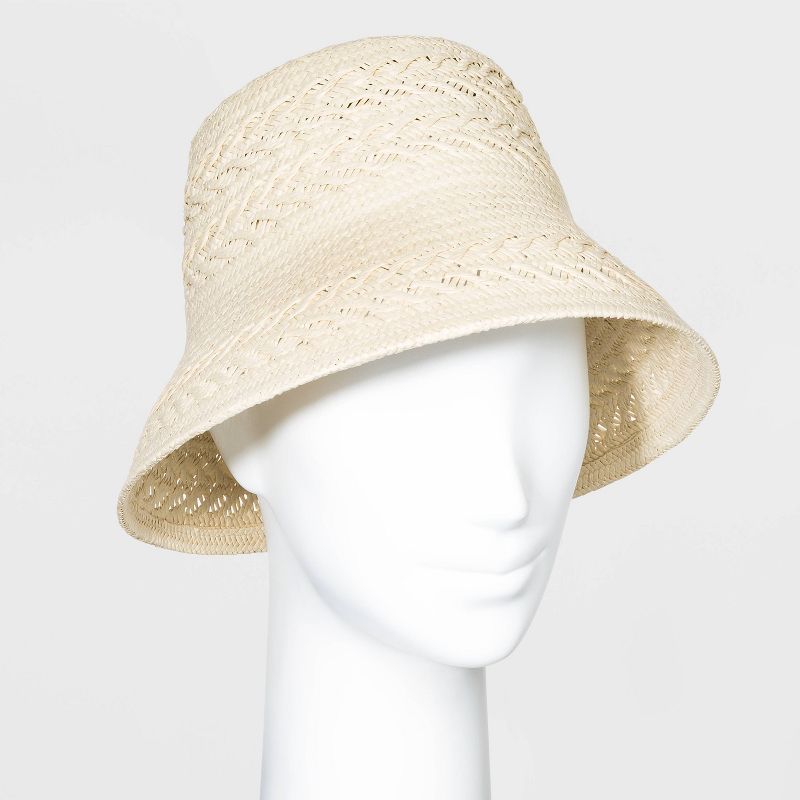 Women's Bucket Hats - A New Day™ Natural One Size