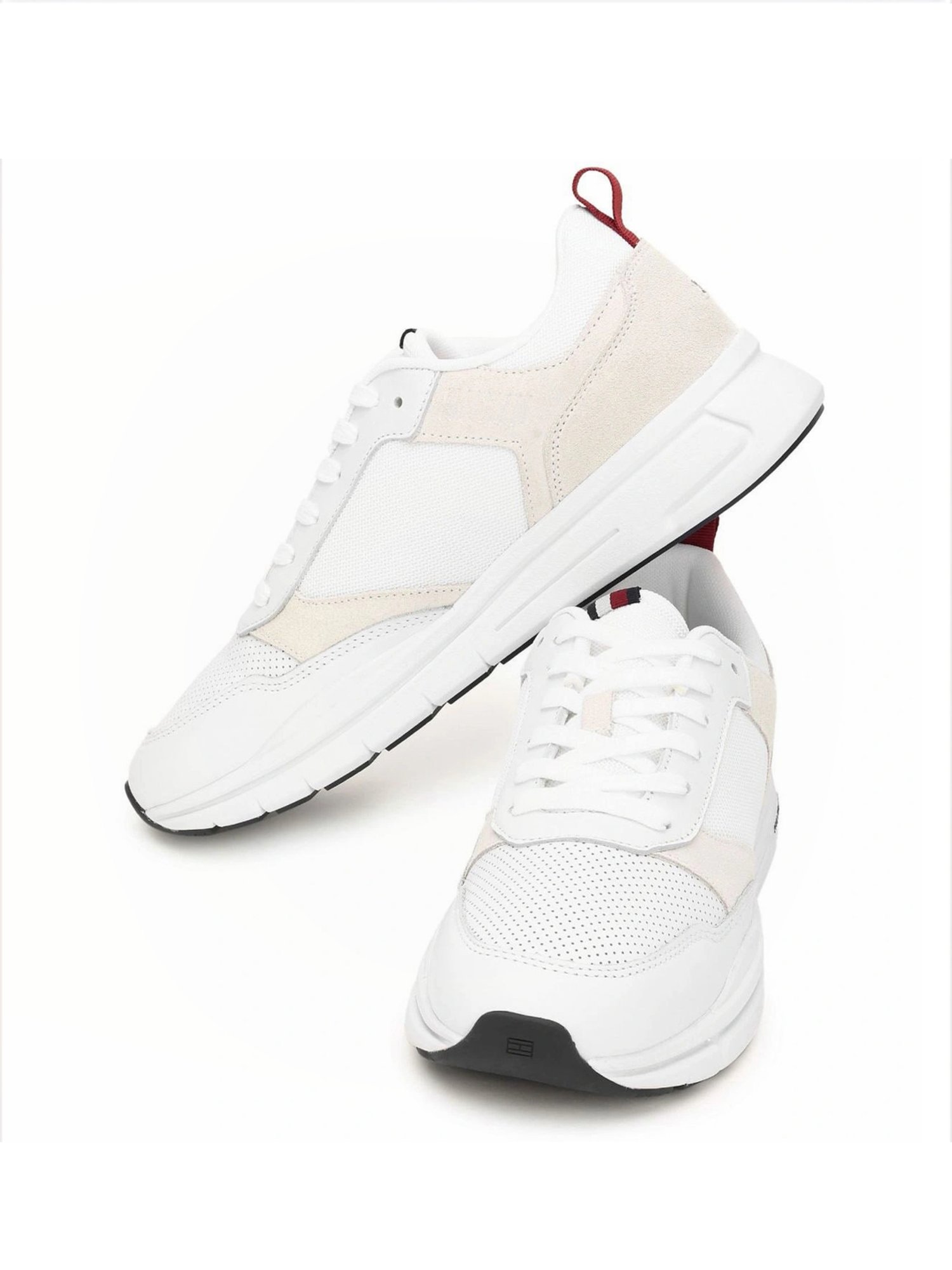 Tommy Hilfiger Men's White Sneakers
