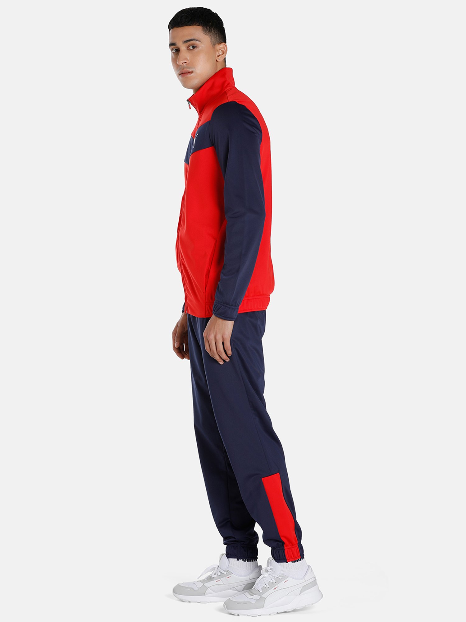 Puma Red & Navy Regular Fit Tracksuit
