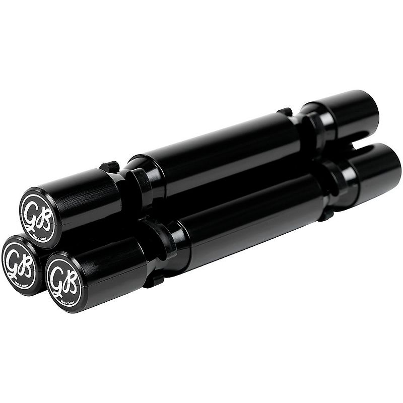 Gon Bops Alex Acuna Triple Shaker 12 in. High Gloss Black