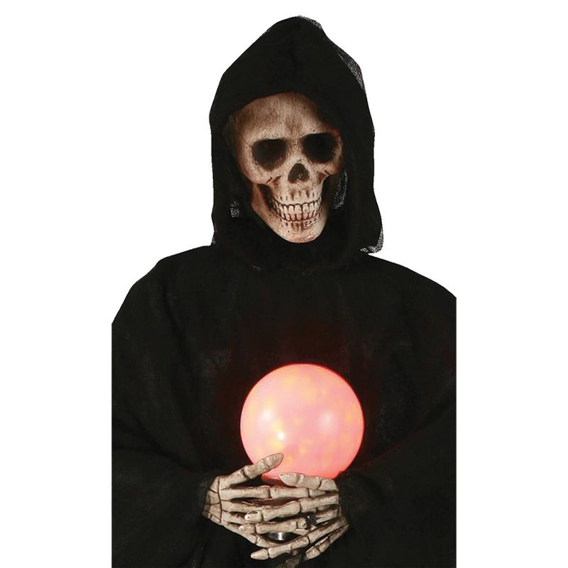 Halloween 34.0" 33" Light Up Wicked Witch Lighted Trick Treat  -  Decorative Holiday Scene Props