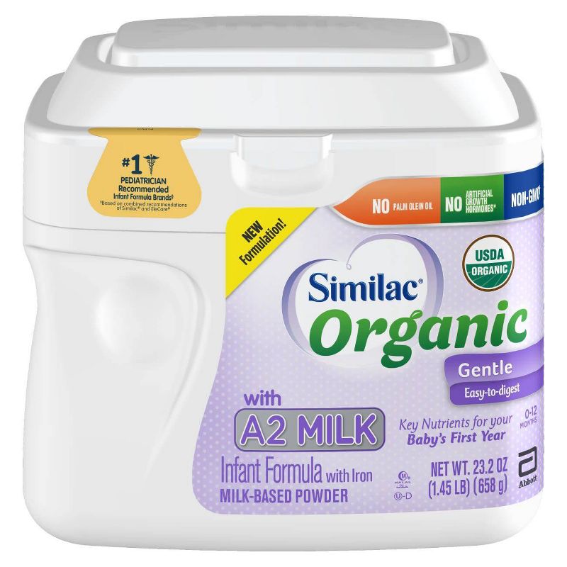 Similac Organic A2 Infant Formula Powder - 23.2oz