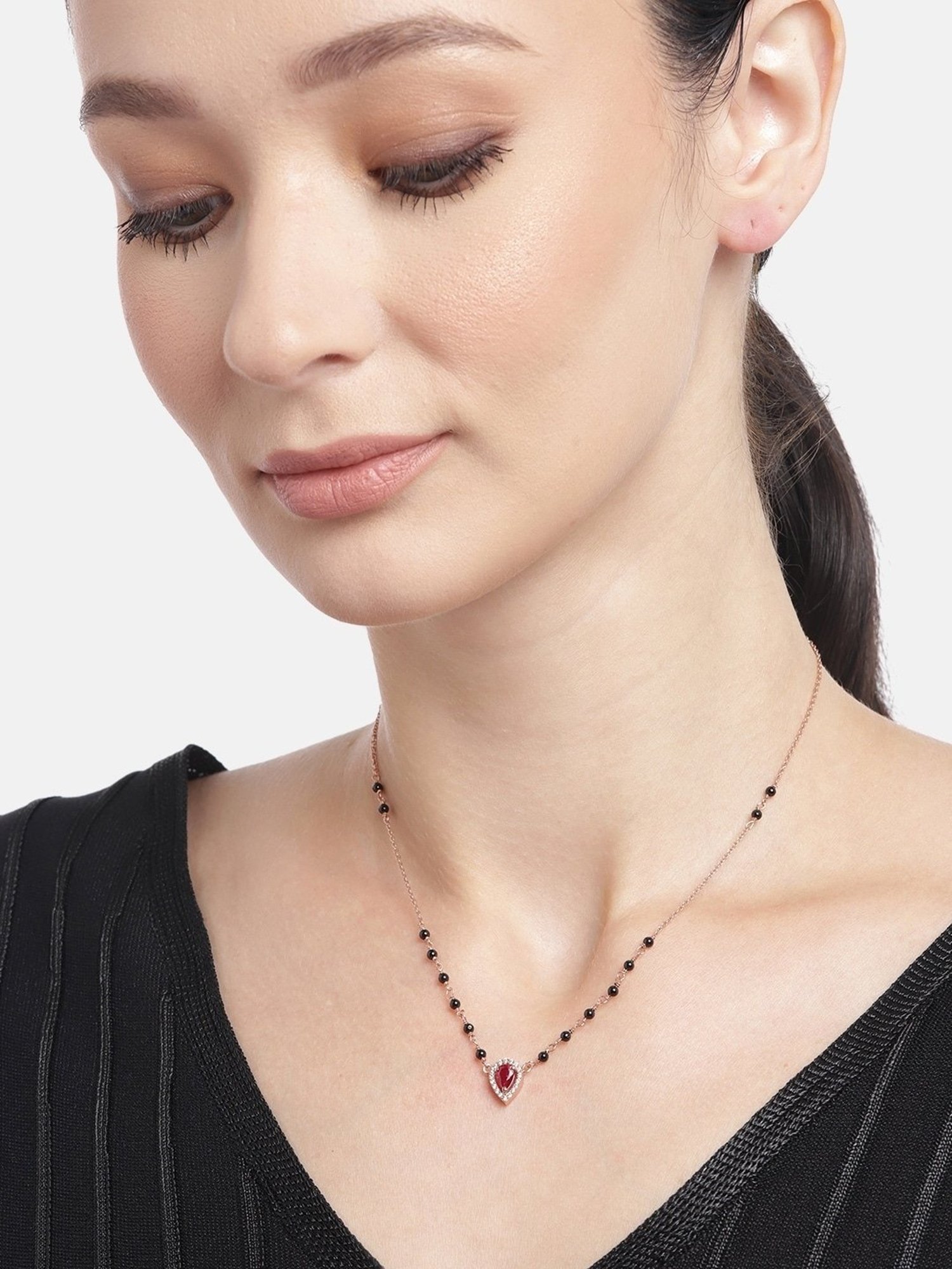 Clara 92.5 Sterling Silver Mangalsutra