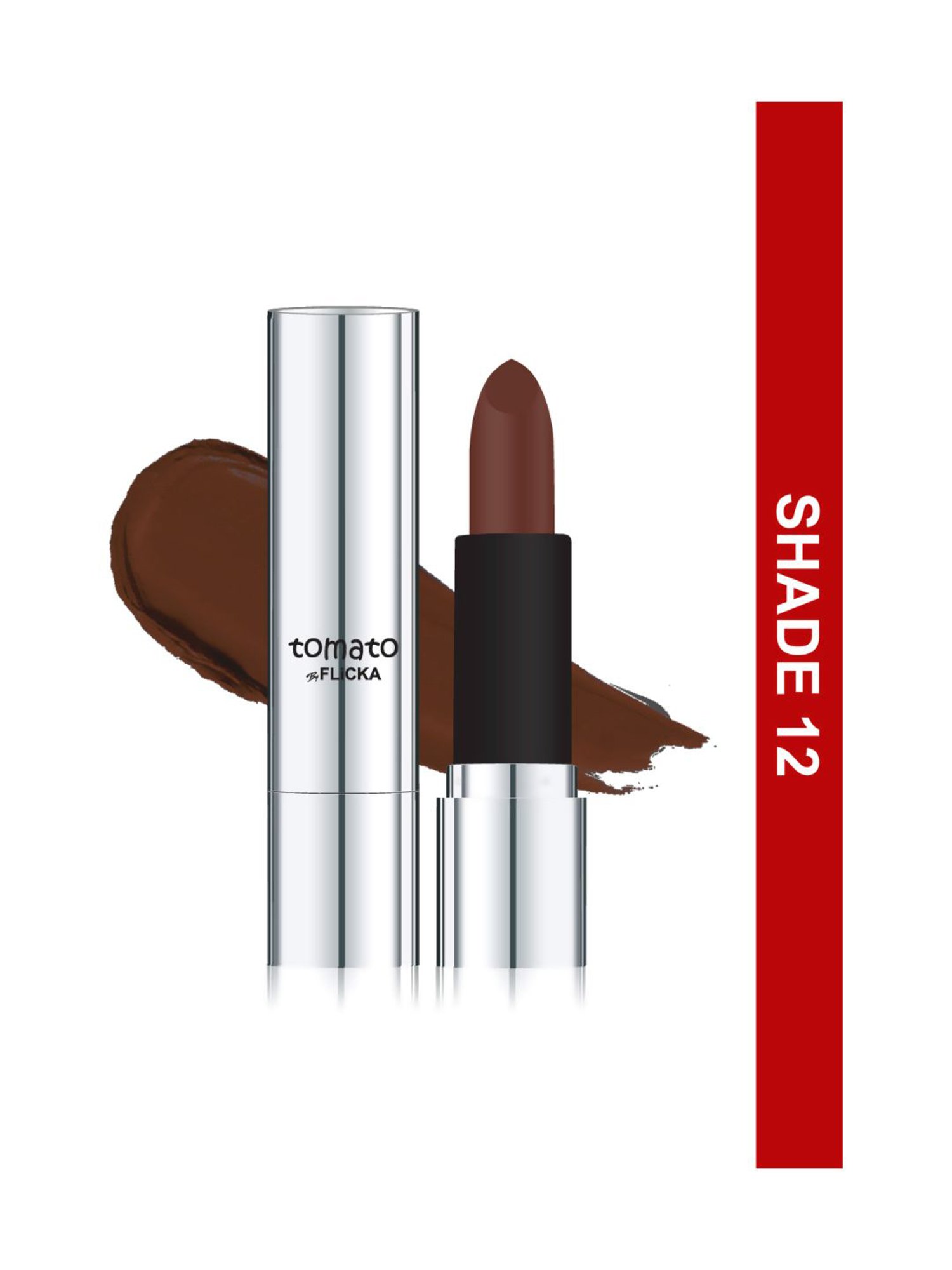 FLiCKA Tomato By FLiCKA Lipstick 12 - 4 gm