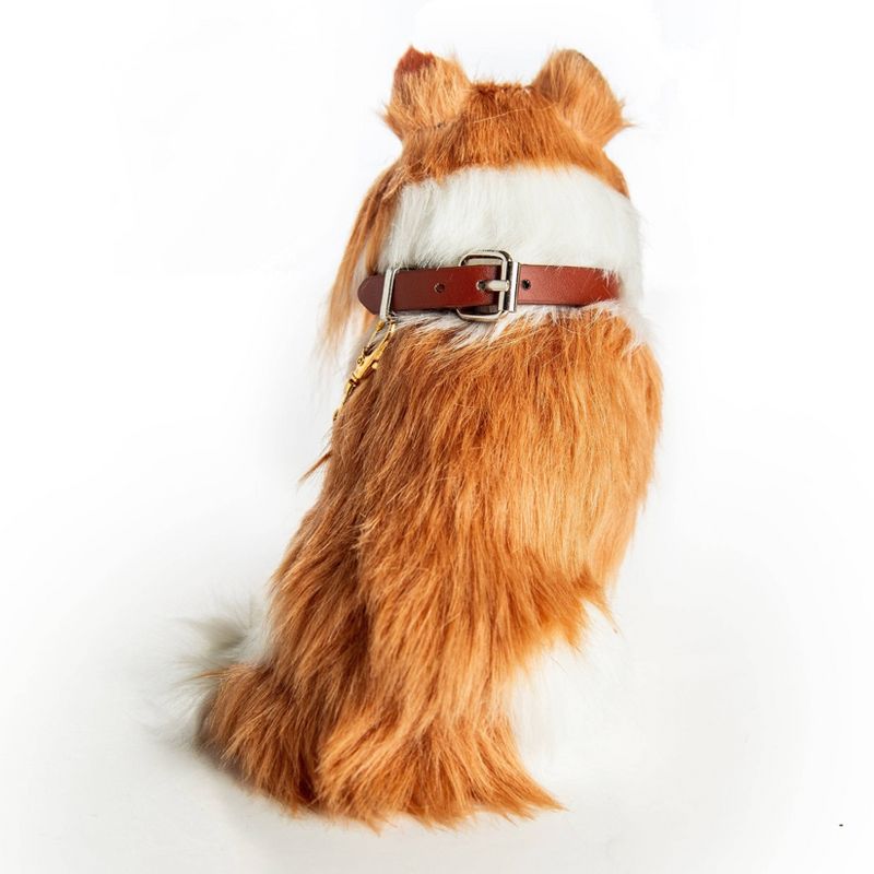 The Queen's Treasures 18" Doll Pet Accessory - Collie Dog with Collar & Leash