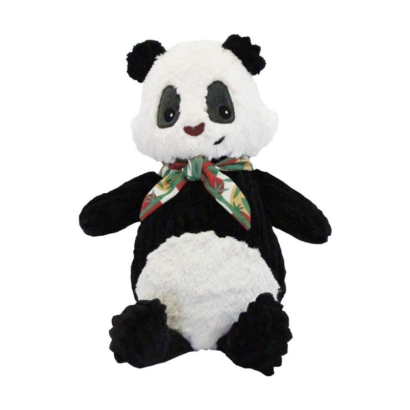TriAction Toys Les Deglingos Big Simply Plush Animal In Tube | Rototos the Panda