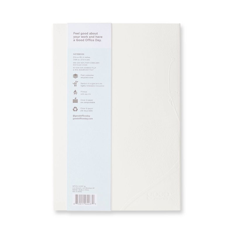 128 page College Ruled 1 Subject Notebook 8" x 5" Chalk - Good Office Day