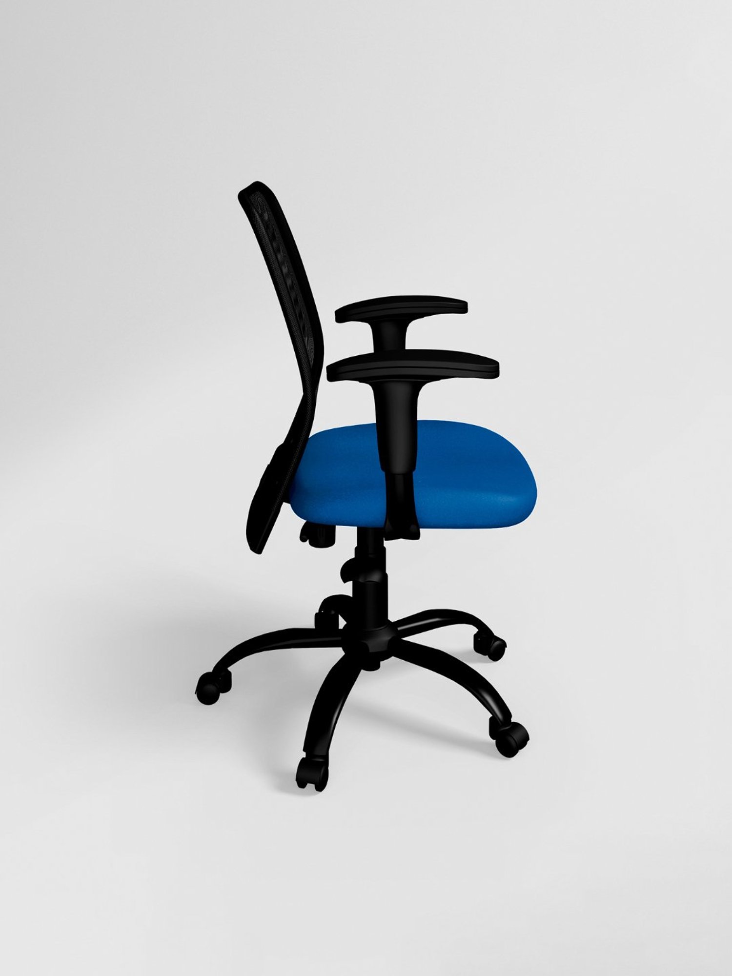 Godrej Interio Poise Black & Blue Mild Steel Study Chair