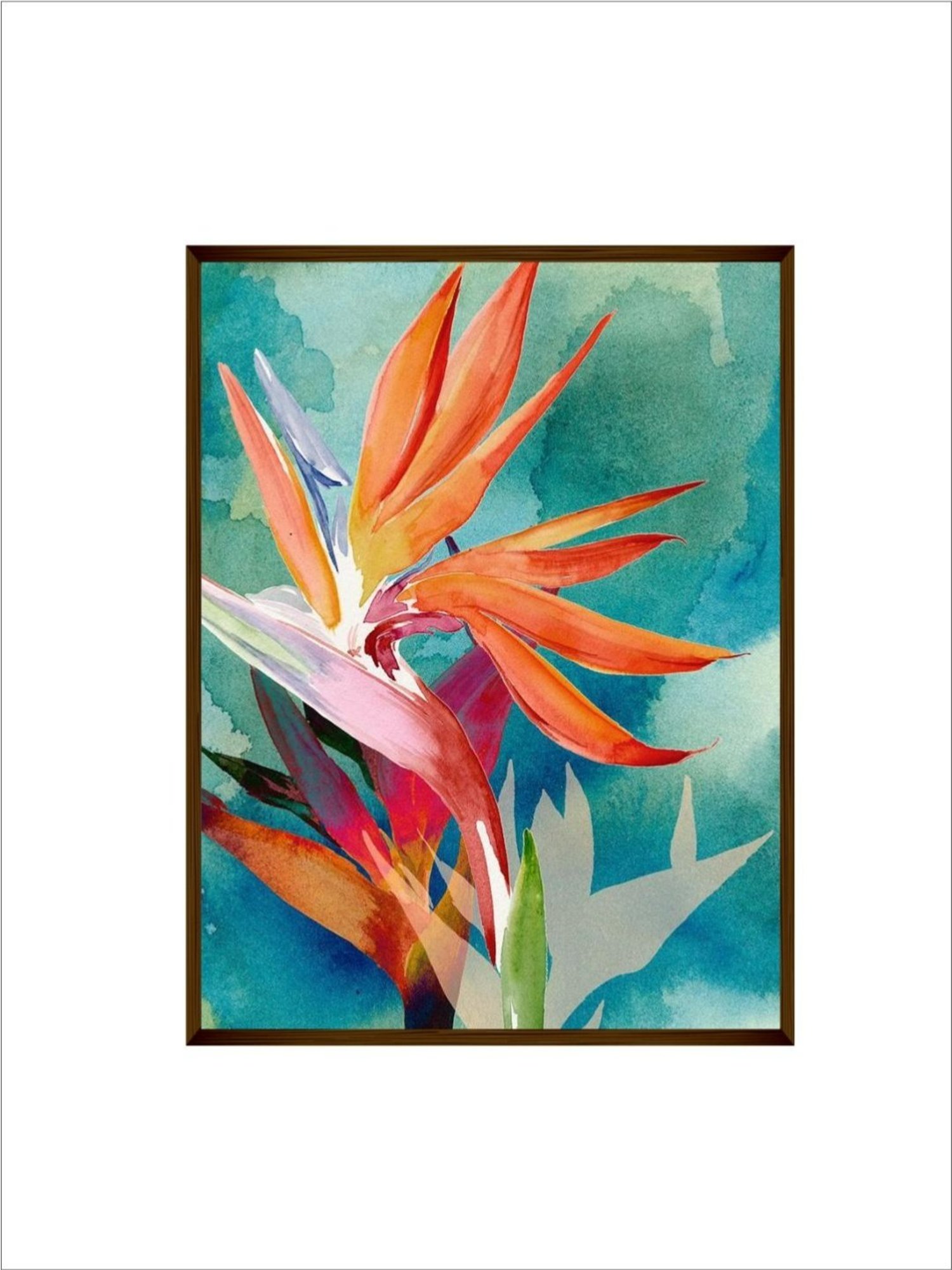 The Art House Abstract Multicolor Canvas Painting