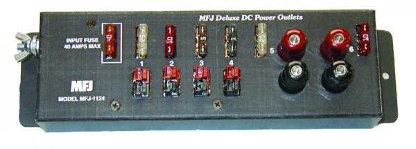 MFJ-1124 Power strip, 40A, 4 pole, 2 post