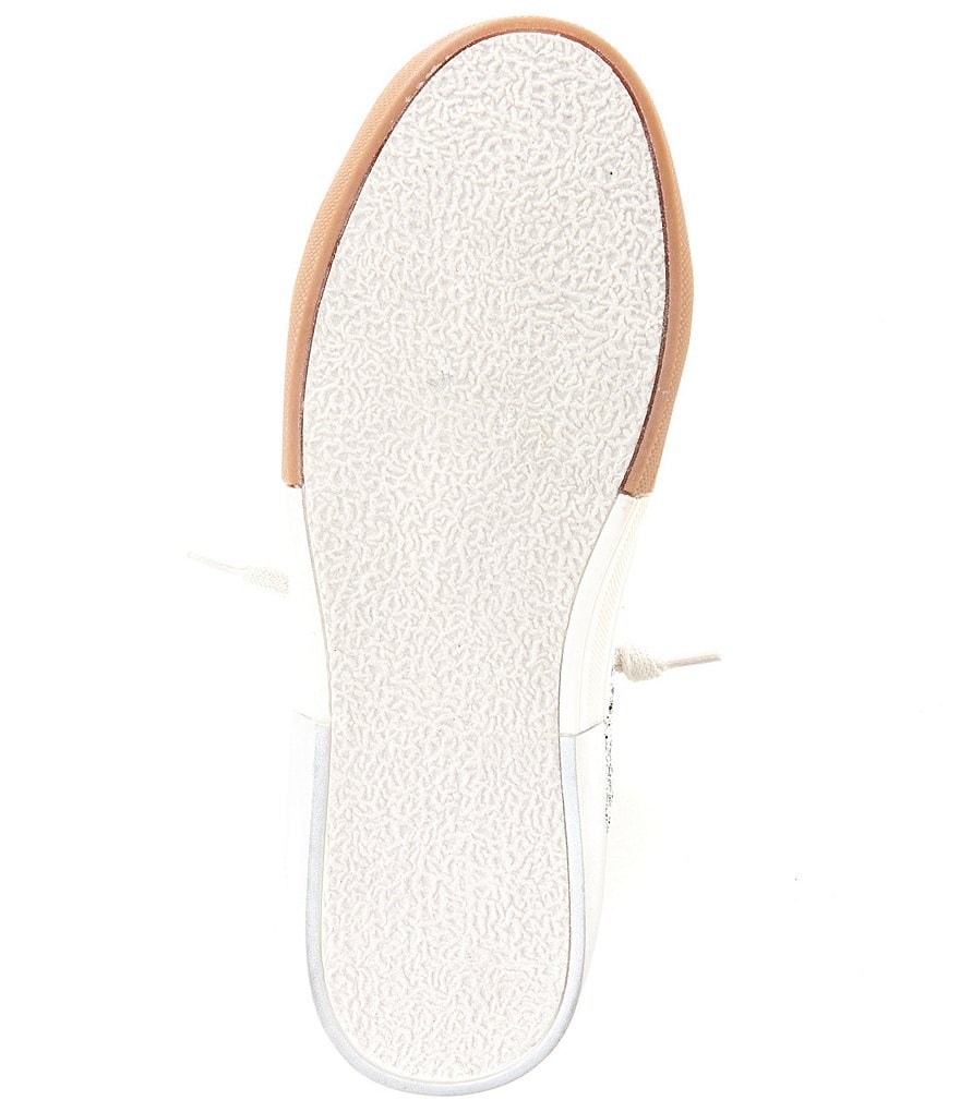 Kurt Geiger London Lexi Eagle Glitter Leather Lace-Up Sneakers