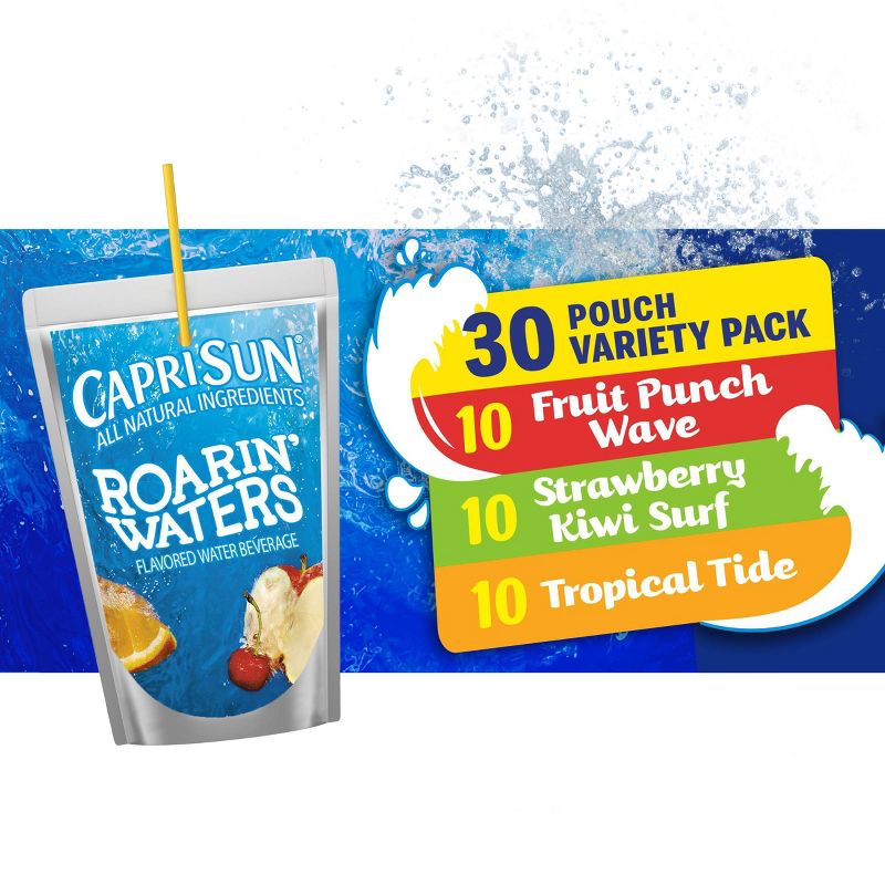 Capri Sun Roaring Waters Variety Pack - 30pk/6 fl oz Pouches