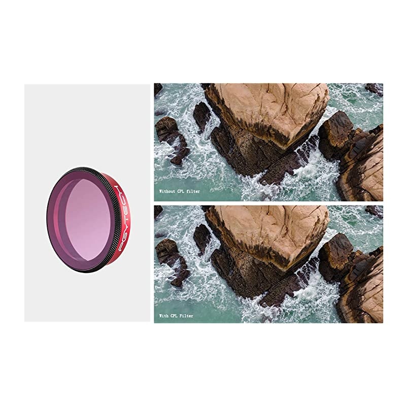 PGYTECH OSMO Action CPL Filter Professional with  USB Reader